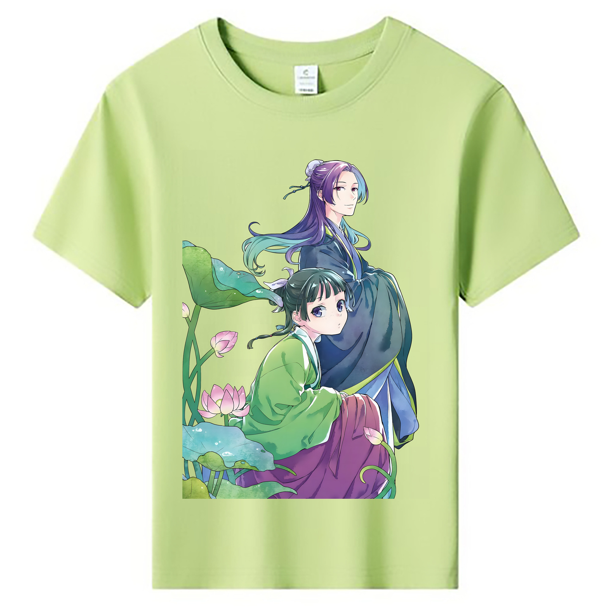 （画像用） 薬屋のひとりごと The Apothecary Diaries 綿100％キッズTシャツ（フロントプリント）